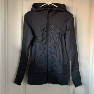 Lululemon long zip-up athleisure hoodie